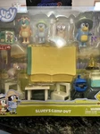 Camp Out Playset With Bluey, Bingo, Chilli, Bandit, Potoroo Figures New. Price: $35.00.
