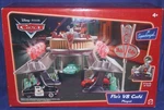 Disney Pixar Supercharged Cars Flo's V8 Cafe Playset New Factory Sealed. Price: $169.99.