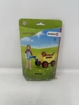Schleich #42543 Farm World Girl Dog & Wagon Figures Play Set Ages 3+ Used. Price: $20.00.