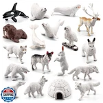 Scahow 18PCS Arctic Figures, Realistic Animals Toy Figurines Se New. Price: $27.99.