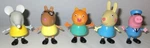 Jazwares Peppa Pig Friends Rebecca Rabbit Candy Cat Pedro Pony Emily Elephant + Used. Price: $14.99.