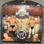 Jakks Wwf Road Wrestlemania Randy Orton Shawn Michaels Wrestling Figure Wwe New. Price: $82.00.