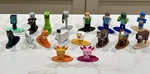 Minecraft Caves And Cliffs 1.65" 18-PACK Series Jada Die-cast Figures, Loose. Used. Price: $17.50.