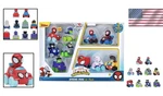 New Spider-man Spidey Amazing Friends Minis 10-PACK Free Wheeling Vehicles Cars. Price: $36.50.