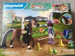 Playmobil #71355 Horses Of Waterfall Jumping Arena W/ Zoe & Blaze New!. Price: $29.99.