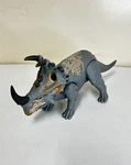 Jurassic World Sound Strike Triceratops Dinosaur Figure Action Euc Used. Price: $16.99.