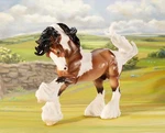Breyer Horse Traditional Series #1497 Gypsy Vanner Hand Painted 1:9 Scale -new-. Price: $54.99.