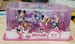 Disney Store Minnie Mouse Figurine Playset New 6 Pcs Mickey Goofey & More. Price: $24.99.