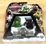 Bakugan Street Brawl Special Attack Mantid & Bruiser Figure 2-PACK New. Price: $5.50.