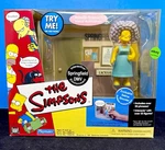 Playmates The Simpsons World Of Springfield Selma Bouvier Dmv Set Wos New 2002. Price: $29.95.