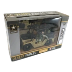 Us Army 11 Piece Desert Forces Playset Off Road Vehicle Weapons Tools Soldiers New. Price: $17.99.