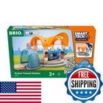 Brio 33973 Smart Tech Sound Action Tunnel Station Wooden Toy Train Set For Kids New. Price: $63.33.