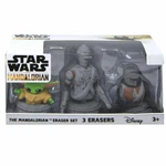 Innovative Designs Star Wars Mandalorian Eraser Set 3-PACK -the Child, IG-11 New. Price: $9.89.