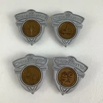 Chuggington Train Metal Badge Quest Collectible Clip Toy Lot Learning Curve Used. Price: $39.96.