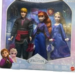 Disney Frozen Deluxe Petite Doll Set Anna Elsa Kristoff Mattel New. Price: $60.52.