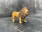 Papo Standing Male Lion Toy Figure Used. Price: $9.99.