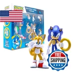 Sonic The Hedgehog Metallic & Tails 4" Action Figures Buildable New. Price: $46.52.