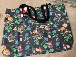 Disney Tote Bag Minnie Mouse Floral Rope Handle Hook & Loop Closure Aop New. Price: $7.00.
