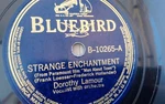 Dorothy Lamour 78RPM Single Bluebird Records #B-10265 Strange Enchantment Used. Price: $19.99.