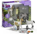 Schleich Horse Club - 7 Pc Vet First Aid Kit Playset With 2 Foal Figures, New. Price: $34.09.