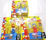 2001 Playmates Interactive World Of Springfield-simpsons Series 4 Set Three New. Price: $39.95.