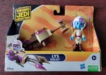 Star Wars Young Jedi Adventures Lys Solay And Speeder Bike Vehicle Set New. Price: $9.99.