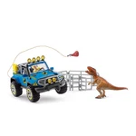 Schleich Dinosaur Toy Truck With Outpost & Giganotosaurus 15- Piece Play... New. Price: $33.54.