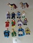Melissa And Doug & Other Castle Figures People Horses Toys Wooden (b) Used. Price: $49.95.