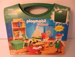 Playmobil Christmas 5987 Take Along Transportable Case, 40 Pieces, From 2011 New. Price: $32.00.