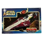 Hasbro Wars Attack Clones Obi-wan Jedi Starfighter Vehicle 2002 Sealed Nib New. Price: $59.99.