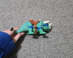 1993 Playmate Teenage Mutant Ninja Turtles Dingy Dinosaur Loose Action Figure 7" Used. Price: $27.24.