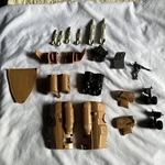Vintage Hasbro Gi Joe Tomahawk Helicopter Vehicle Action Figure Parts Lot 1986 Used. Price: $35.00.