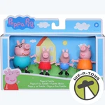 Pig Peppa's Family 4 Pack Figures Hasbro New. Price: $19.95.