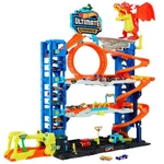 Hot Wheels City Ultimate Garage Playset With 2 Die-cast Cars Storage For 50+ New. Price: $129.95.