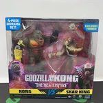 Godzilla Kong Monsterverse Vs Skar King Figures Diorama Rare Exclusive New. Price: $15.20.