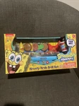 Spongebob Squarepants Krusty Krab Grill Set Sizzle Sound 32 Pcs New Kids Toy 3Y+. Price: $48.00.