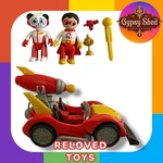 Ryan's World Vehicle Car Set 7 Piece Snap On Blaster 2 Figures Pocket Watch Used. Price: $14.99.