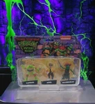 Teenage Mutant Ninja Turtles Mayhem 3 Mini Figures April Leatherhead New. Price: $16.99.