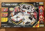Jakks Wwe Arena Playset & Huge Entrance Stage Tables Ladders Chairs Figs Nib New. Price: $1200.00.