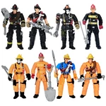 8 Firefighter Action Figures Fireman Toy Set For 3 4 5 6 7+ Year Old Boys New. Price: $28.32.