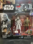Star Wars Rogue One 2 Pack: Snow Trooper And Poe Dameron With Dual Projectiles New. Price: $14.99.