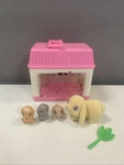 Little Live Pets Mama Surprise Minis Flocked Bunny Rabbit Babies Hutch Moose Toy Used. Price: $9.99.