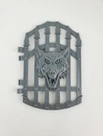 Motu Snake Mountain Wolf Gate - Masters Of The Universe Parts Door Mattel 1983 Used. Price: $19.99.
