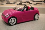 Mattel 2009 Barbie Doll Glam Auto Pink Convertible Car Seat Belts Lqqk Used. Price: $6.99.