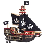 Le Van Barbarossa Pirate Ship Set Premium Wooden Toys For Kids Ages 3 Years New. Price: $118.48.