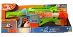 Nerf Elite 2.0 Double Punch Motorized Blaster W/ 50 Darts + Clips New. Price: $24.99.