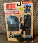 Gi Joe, Classic Collection, Reconnaissance Force Mission Gear,new. Price: $15.99.