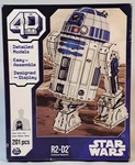 R2-D2 Star Wars 4D Build (2023 New) Spin Master 201PCS Puzzle Model Kit Nib. Price: $7.00.