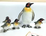 Vintage Bullyland Penguins Animal Figures Educational Learning Toys Set Of 5 New. Price: $17.95.