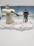 Vintage Kenner Star Wars Hoth Turret & Probot Playset 1979 Used. Price: $70.00.